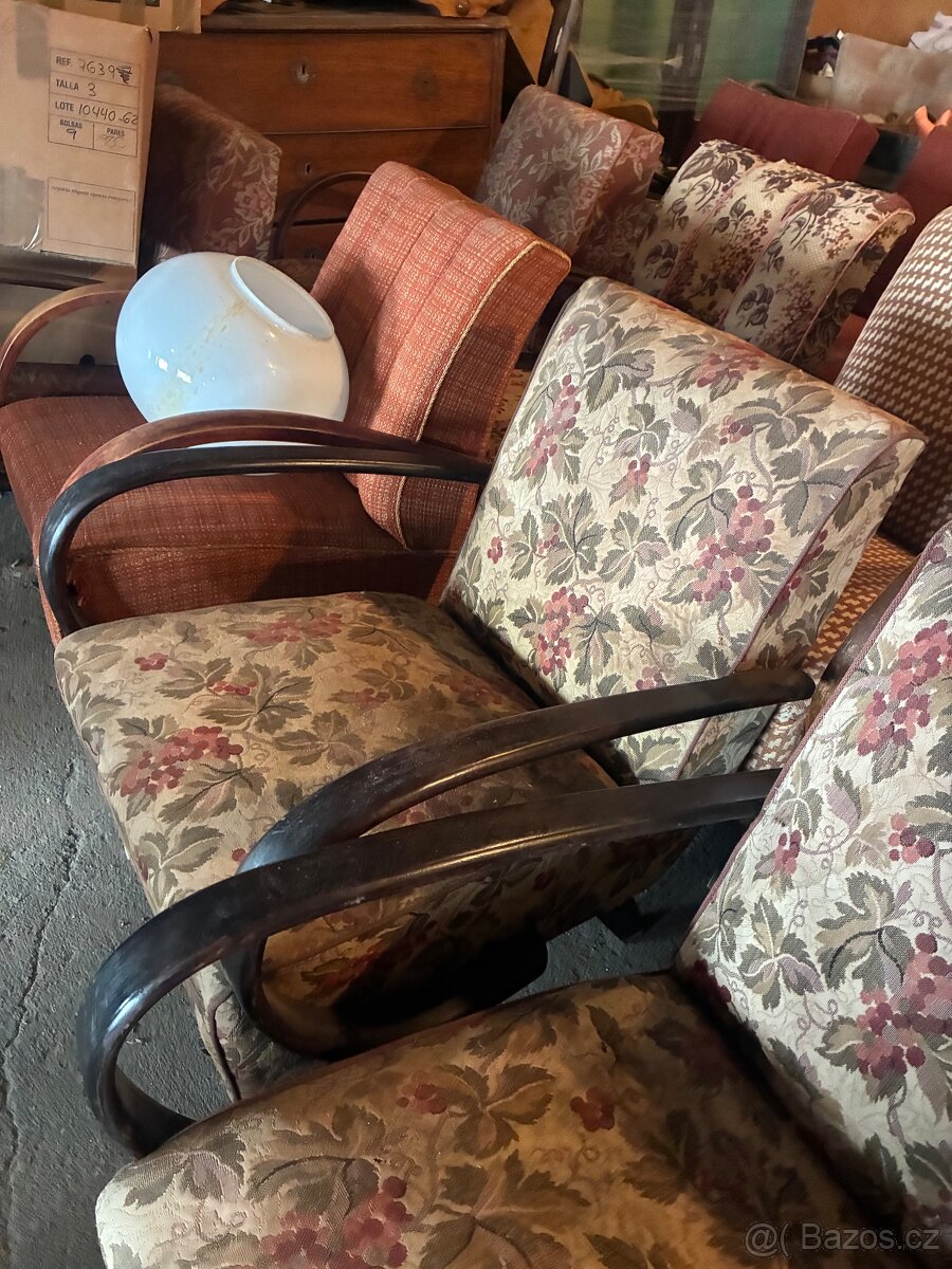 Halabala různá křesla funkcionalismus - 2