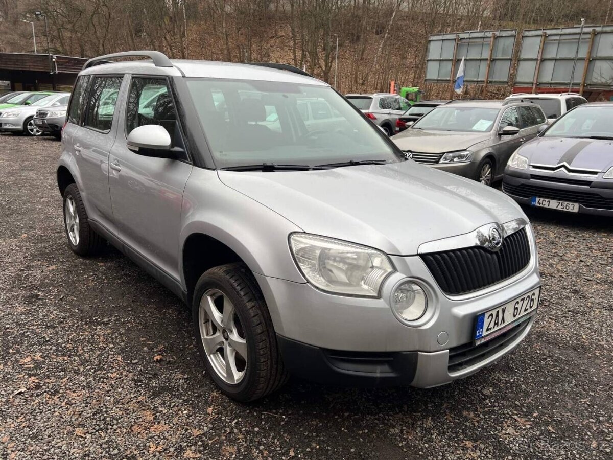 Škoda Yeti 1.8 TSI 118kW 4x4 tažné klima 2012 nové ČR - 2