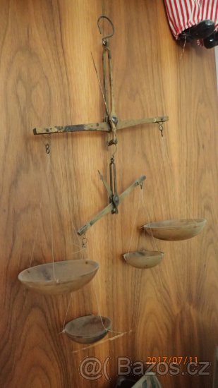 3 ks váhy miskové - 2