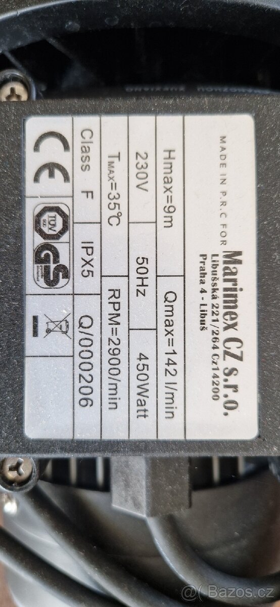 Čerpadlo k bazénu, Marimex - 2