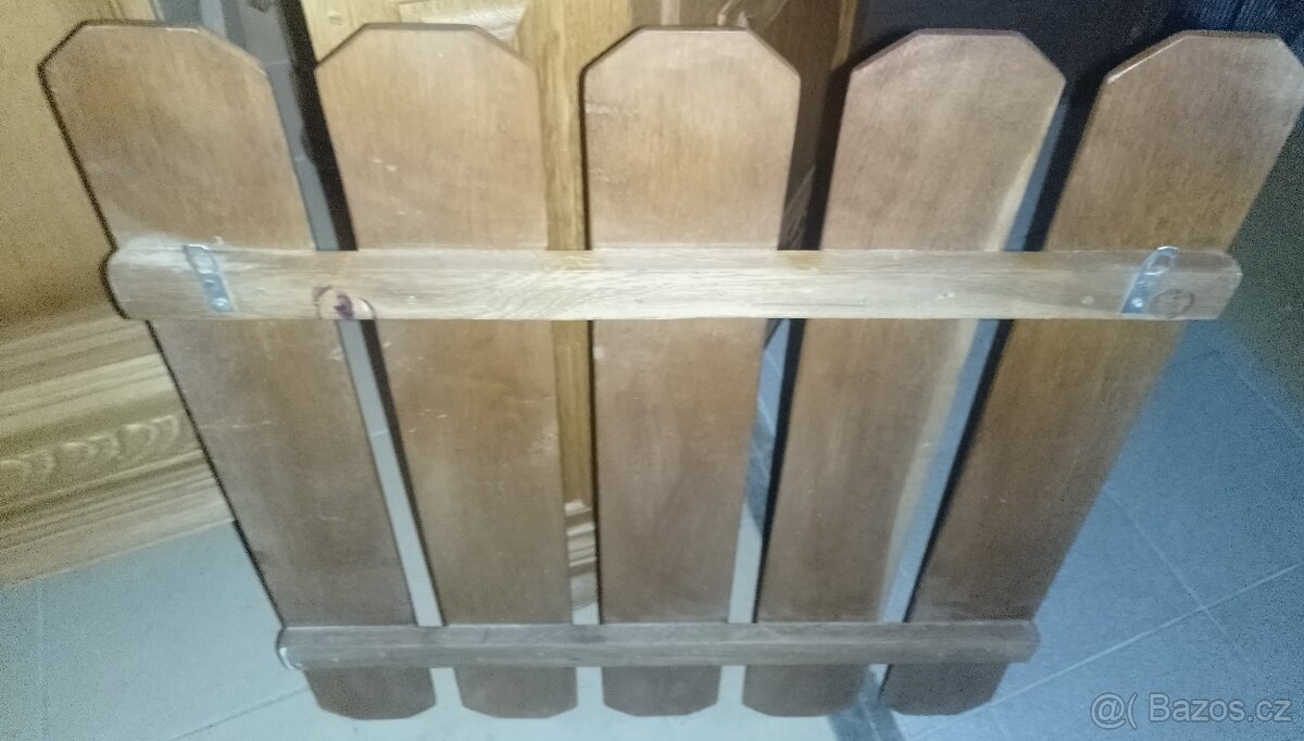 Celo dubový věšák na zeď - 2