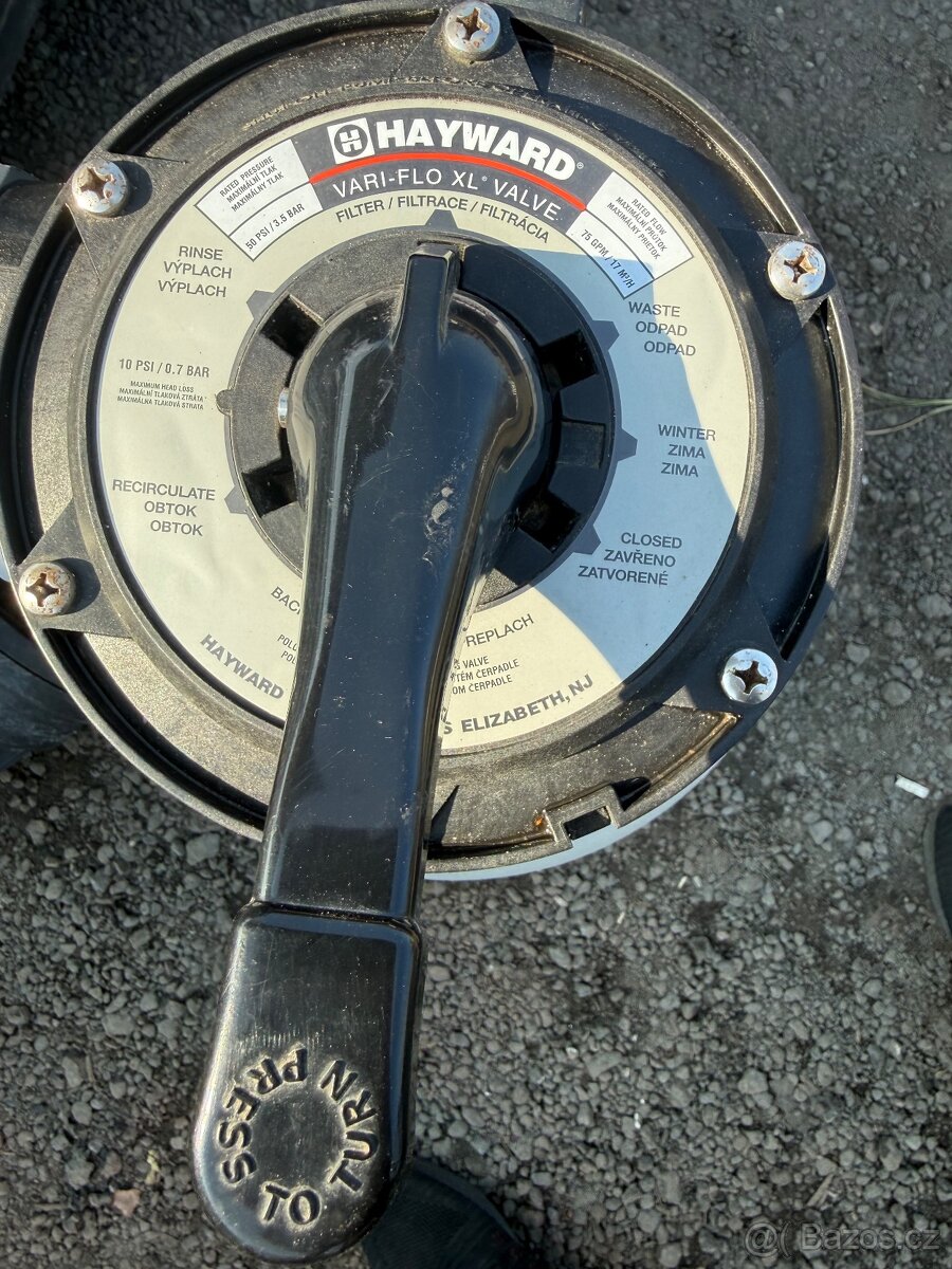 Písková filtrace hayward - 2