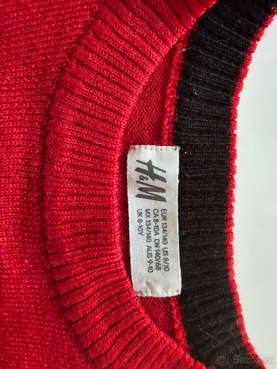 Vánoční svetr vel. 134/140 cm - 2