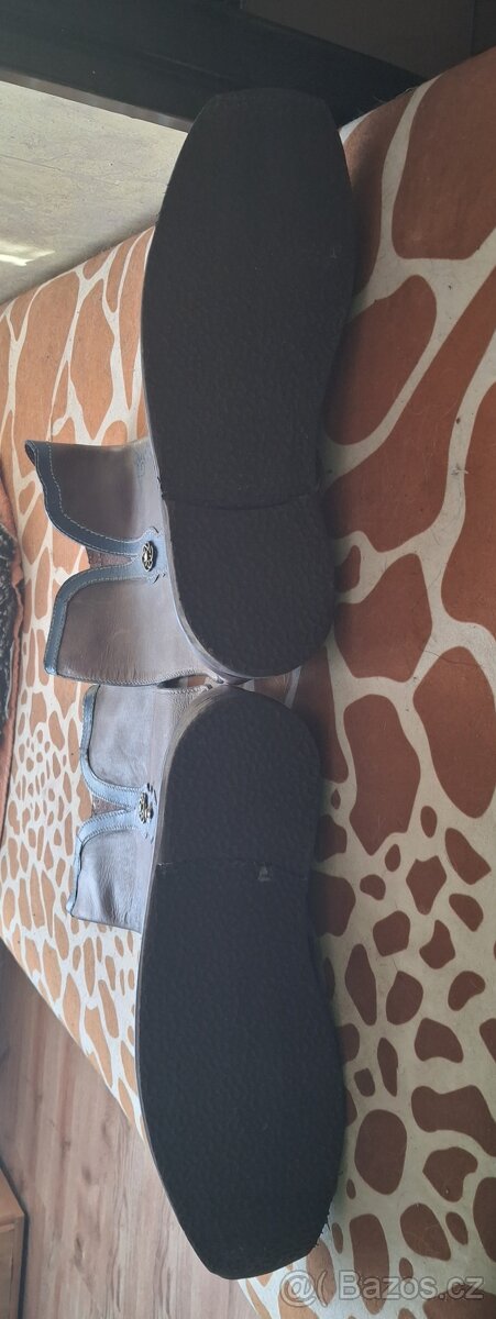 Kožené kozácké boty - 2