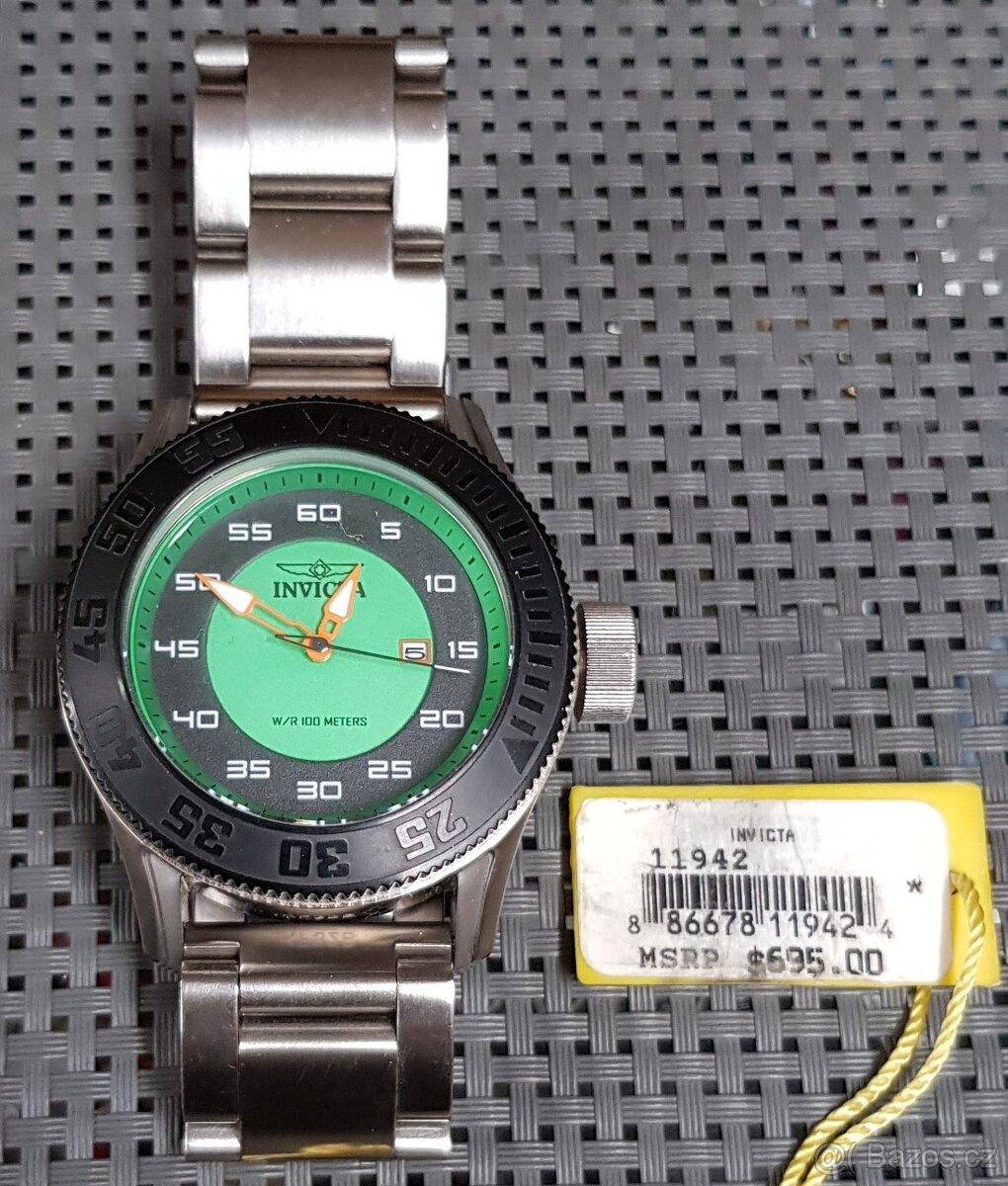 Hodinky Invicta Pro Diver model 11942, i na potápění - 2