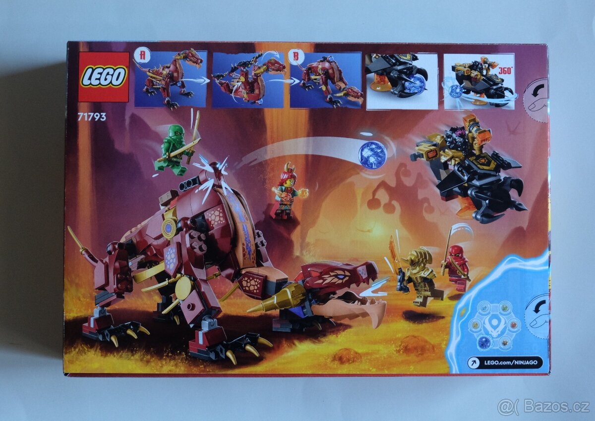 LEGO Ninjago 71793 Lávový drak - 2