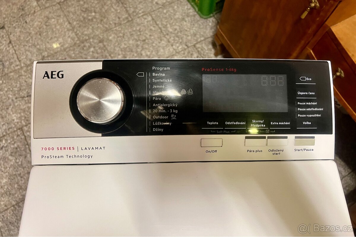 Pračka parní AEG 6 kg - 2