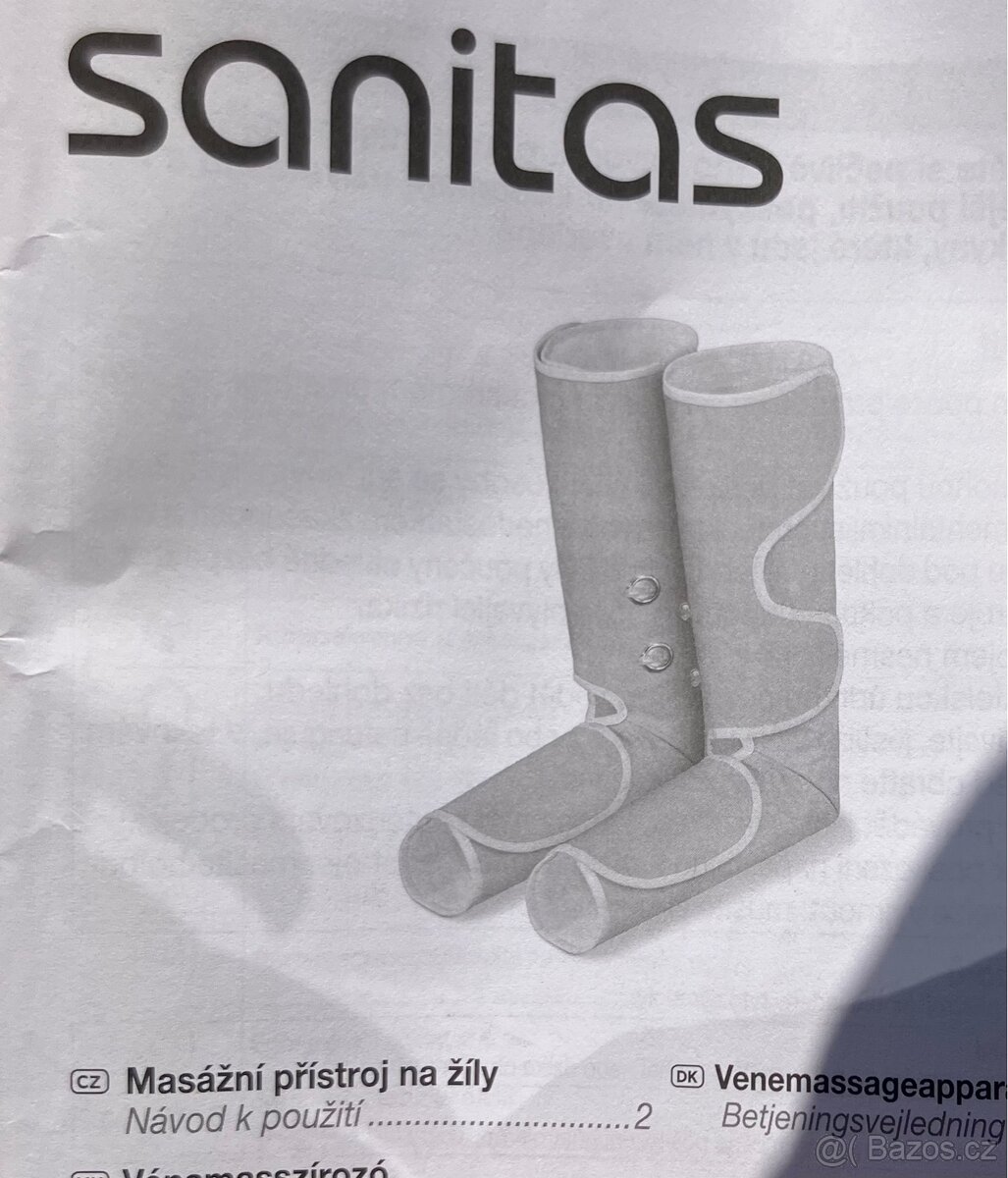 Masážní přístroj na žíly- Sanitas - 2