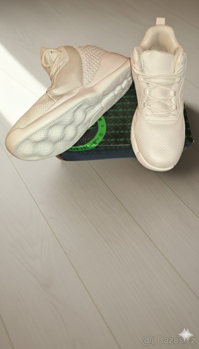 🔥 NOVINKA Bílé síťované kotníkové tenisky – RYCHLE MIZÍ - 2