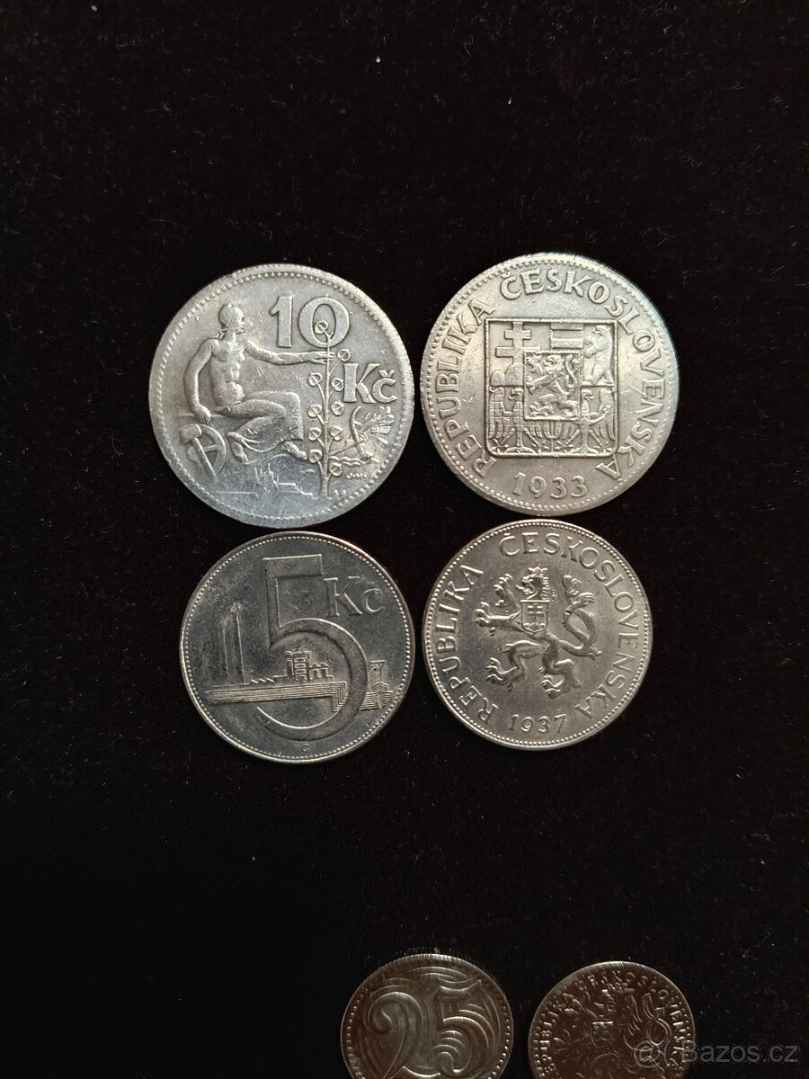 NAJVZÁCNEJŠIE ČESKOSLOVENSKÉ MINCE REPLIKY - 2