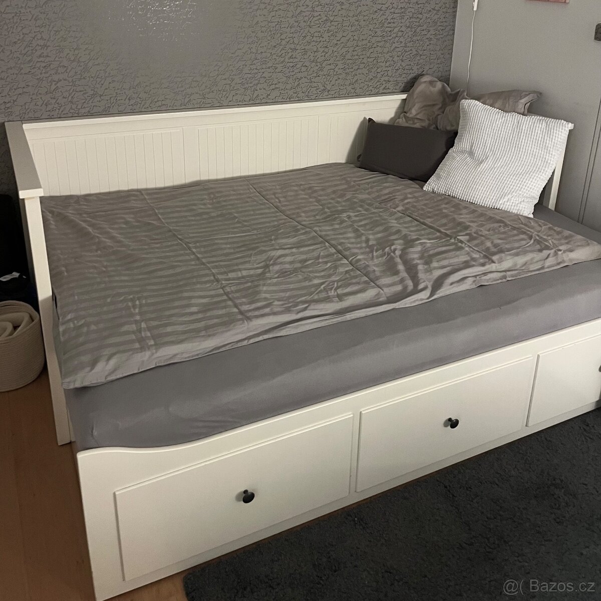 Rozkládací postel IKEA Hemnes + matrace zdarma - 2