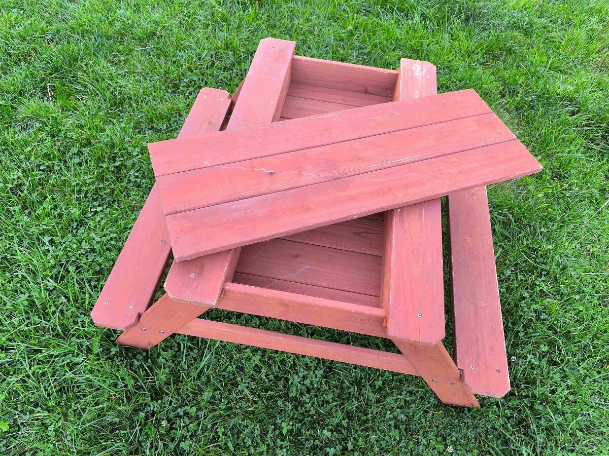 Dětská zahradní lavice - 2