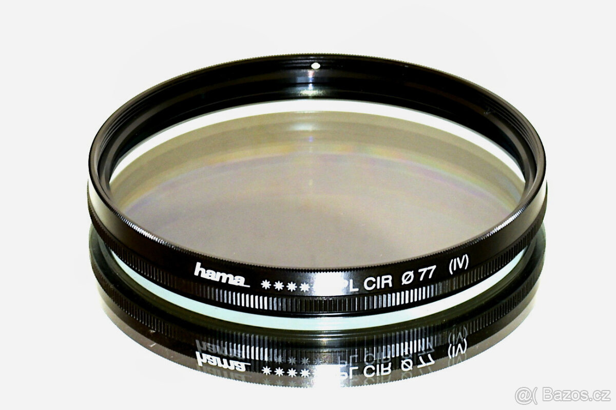 2 ks Hama 77mm UV HTMC + CPL polarizační NEPOUŽITÉ - 2