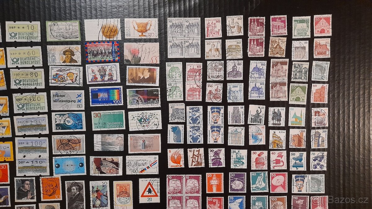Poštovní známky Německo č.1 170ks - 2