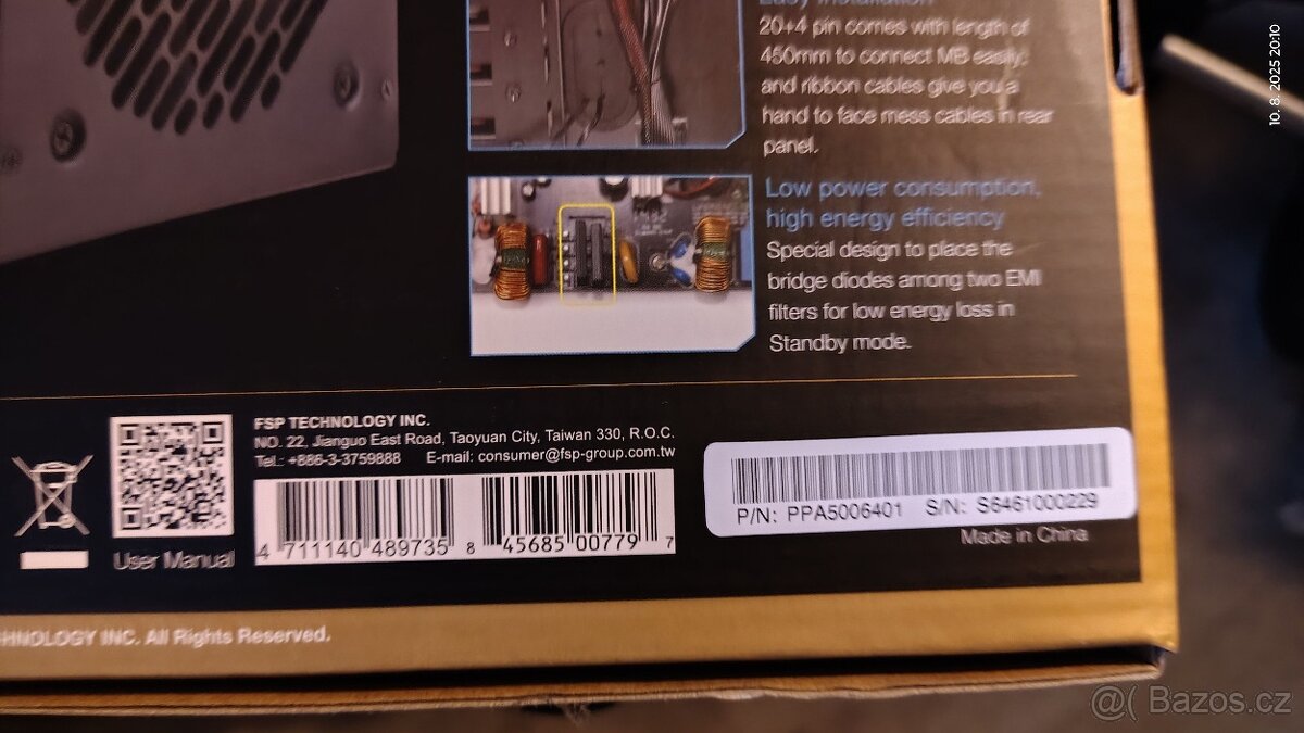 PC zdroj Fortron Hydro 500W - 2