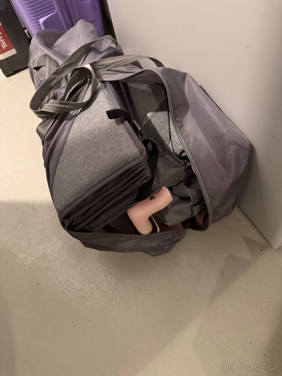 Kinderkraft Joy Pink cestovní postýlka - 2