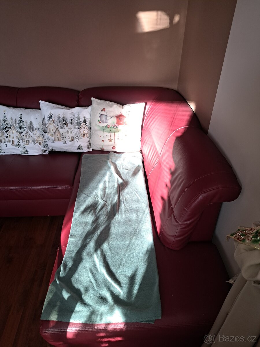 Sedací souprava ekokůže - 2