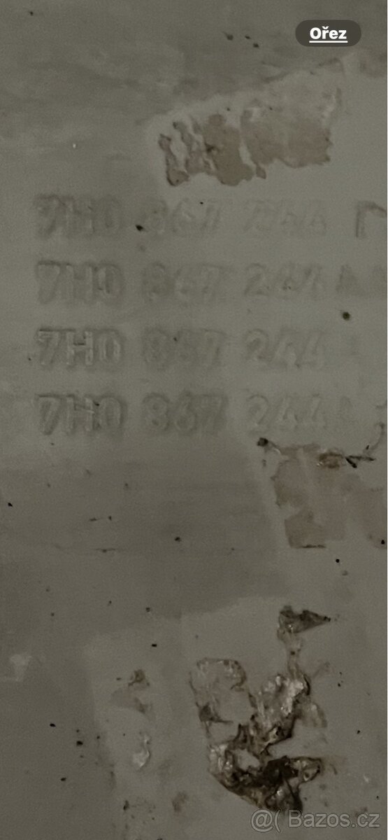 VW T5 B sloupek vnitřní obložka - 2