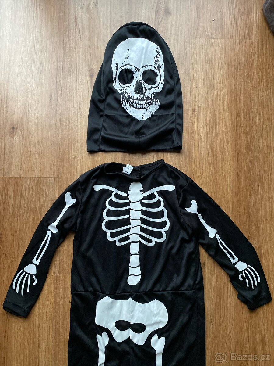 Kostým kostlivec 5-6 let - 2
