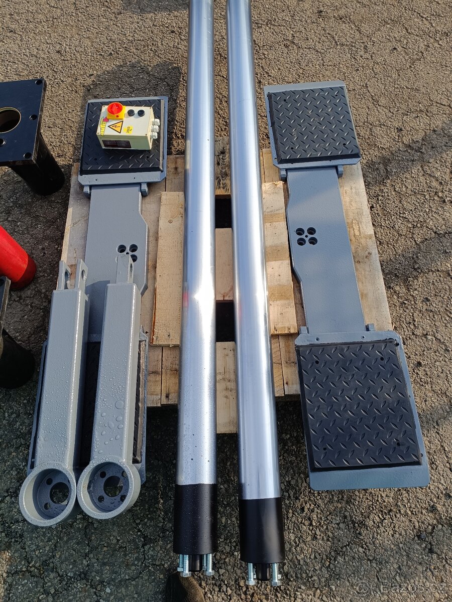 Dvousloupový hydraulicy pistovy zvedaka maha nussbaum - 2