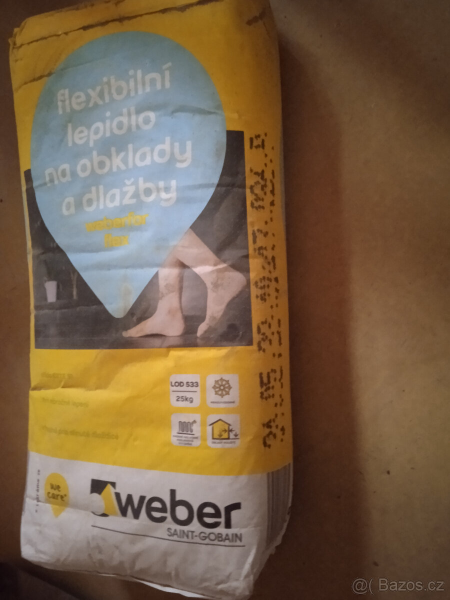 Flexibilní lepidlo na obklady a dlažby - 25 kg - 2