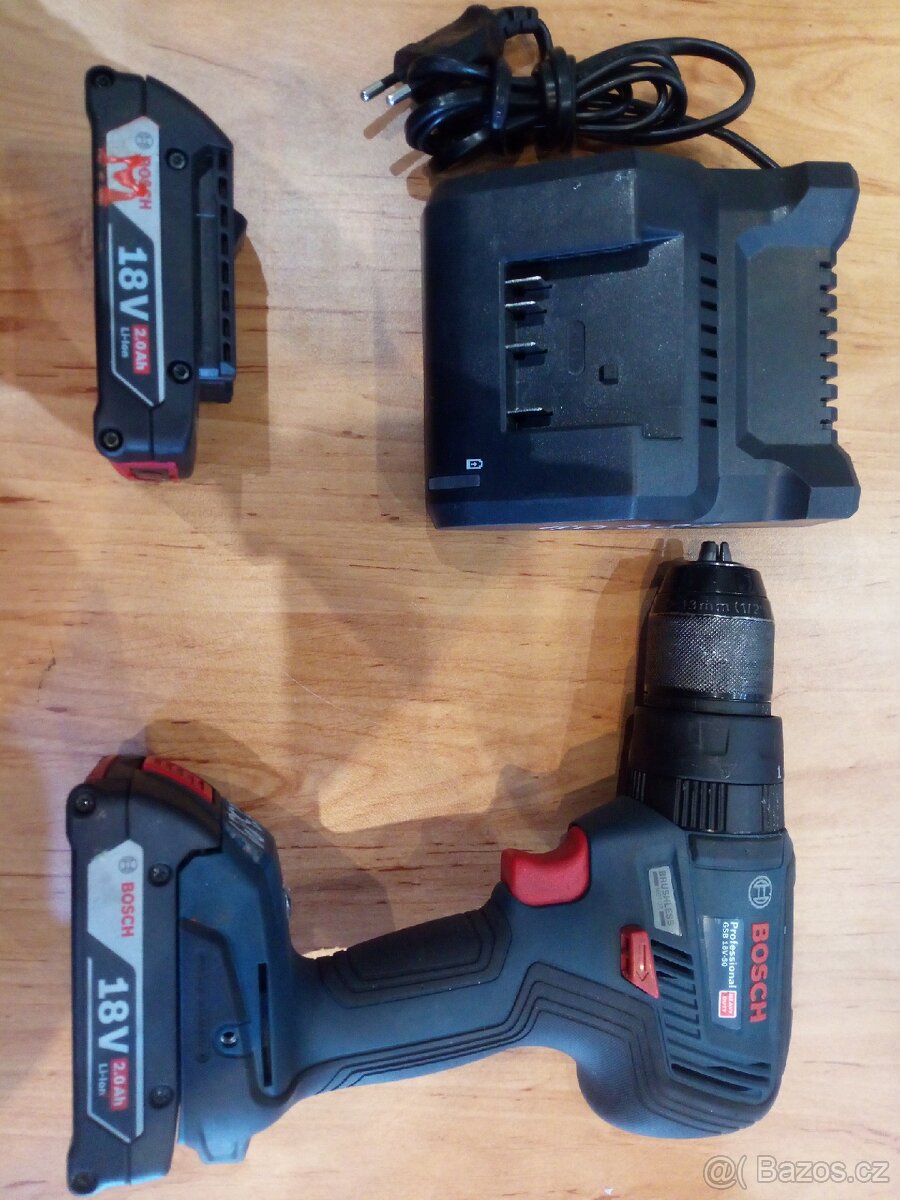 Aku vrtačka Bosch GSB 18V-50 - 2