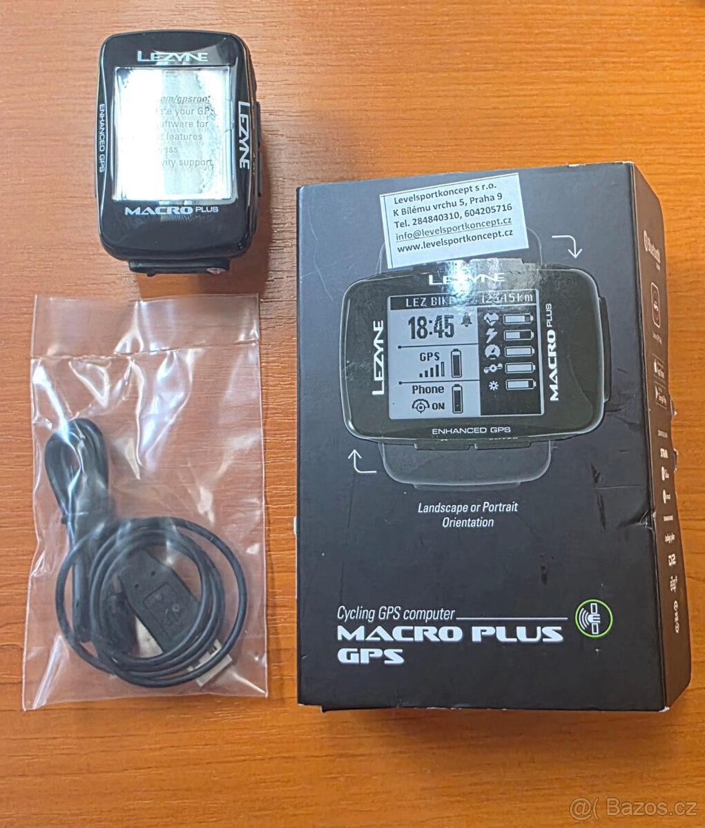 Cyklocomputer LEZYNE Macro Plus GPS - 2
