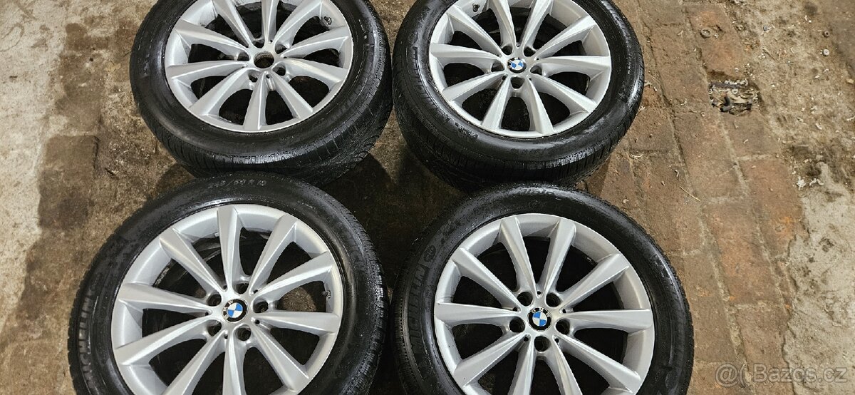 Alu kola r18, 5x112 BMW, G10, G30 zimní 245/50 - 2