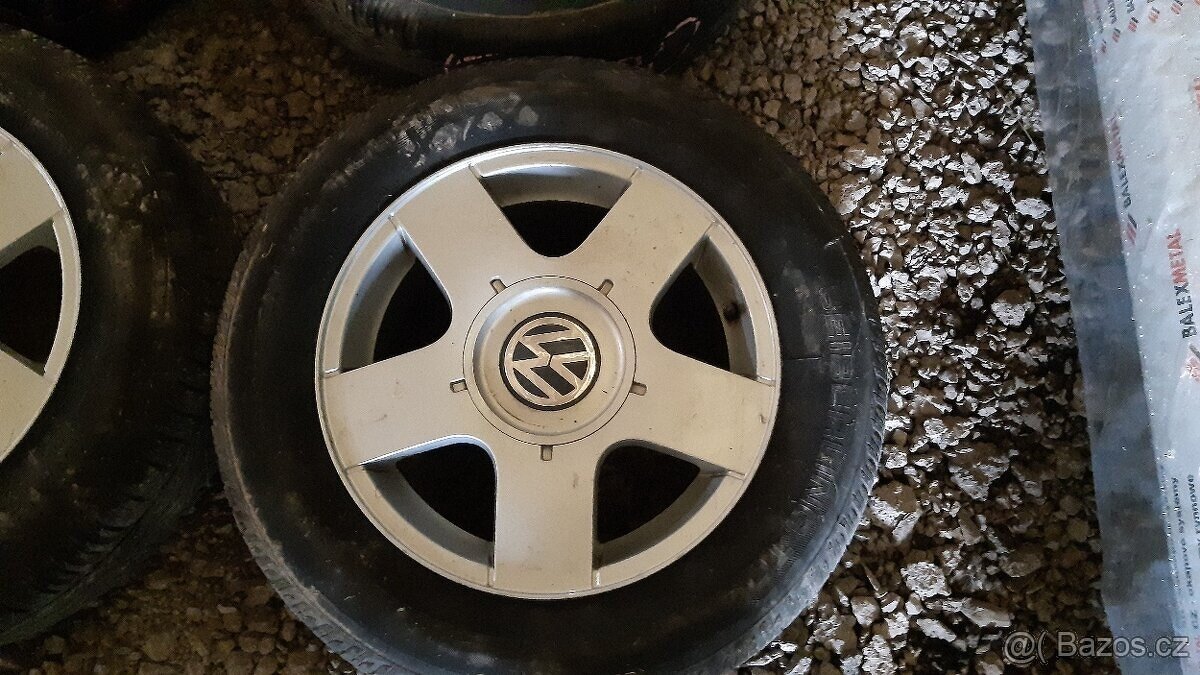 Orig.Sada Vw Golf, Betlle atd.. 5x100 ET 38 - 2