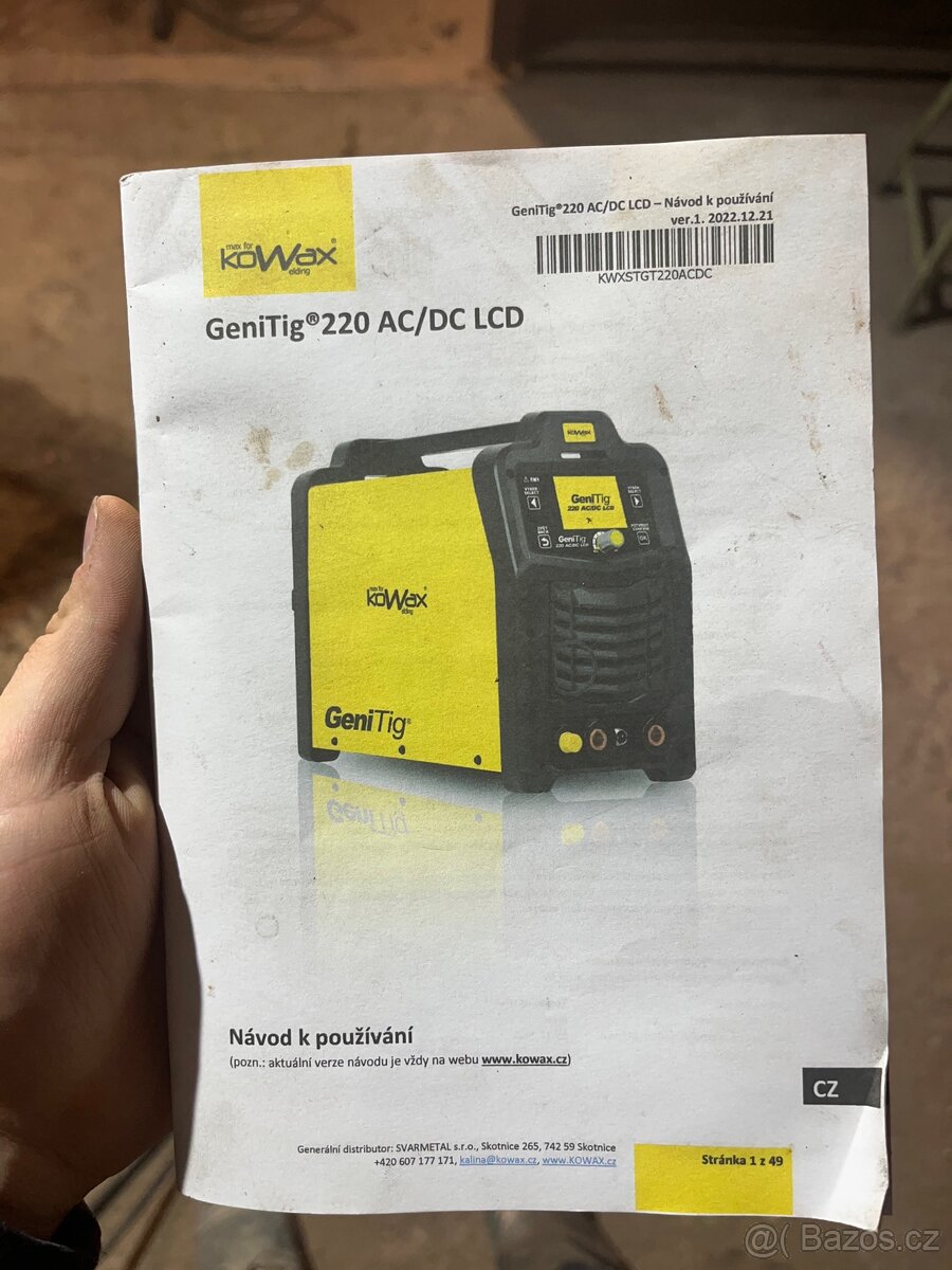 Kowax GeniTig 220 AC/DC LCD - 2