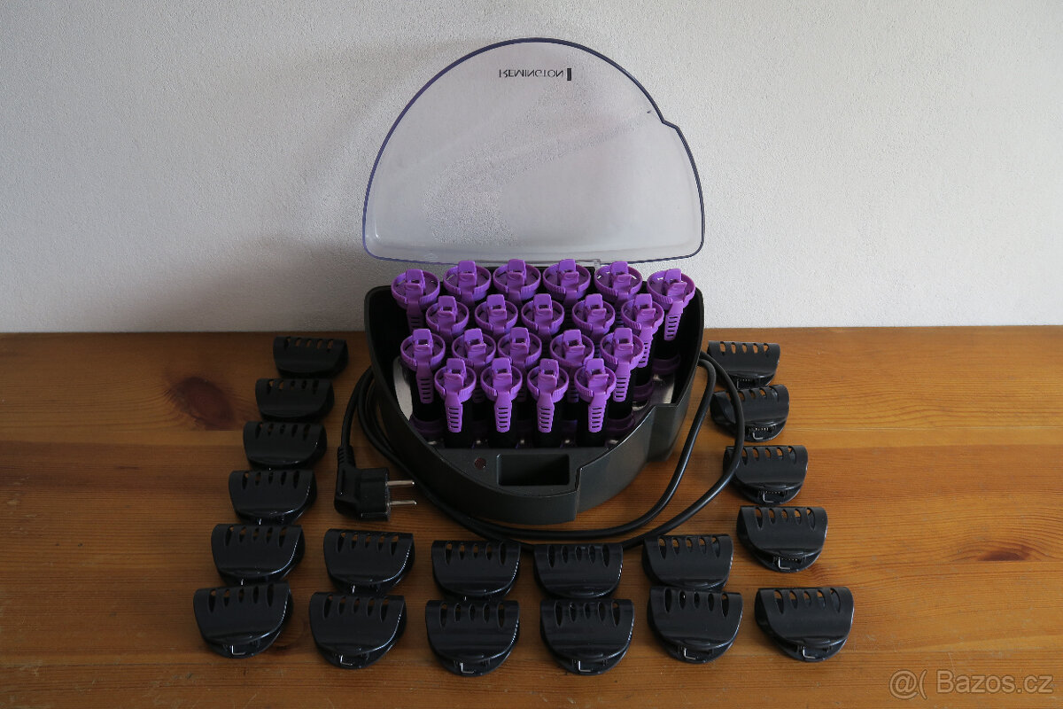 Vyhřívané natáčky na vlasy Remington. - 2