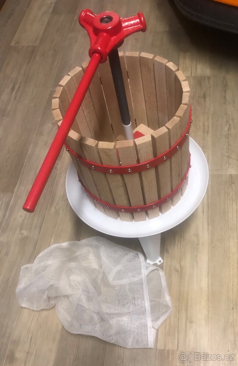 Lis na ovoce 12 litrů, těžky a kvalitní lis - 2