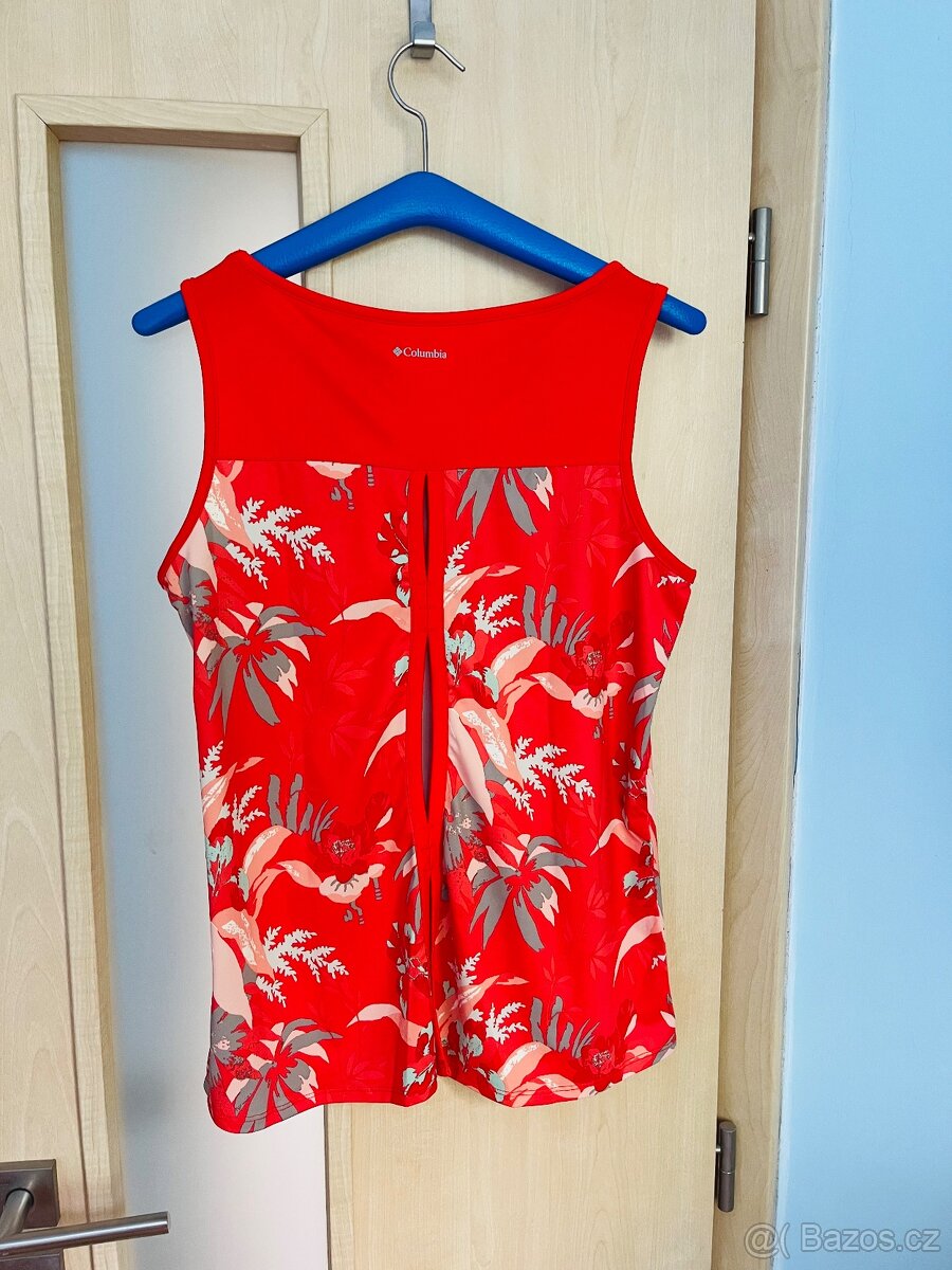 Dám. sport. oranžové tílko Columbia, vel. S, sleva. - 2