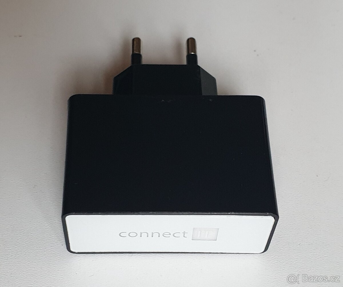 Connect IT USB Nabíječka 2× USB port 2,1 A/1A - 2