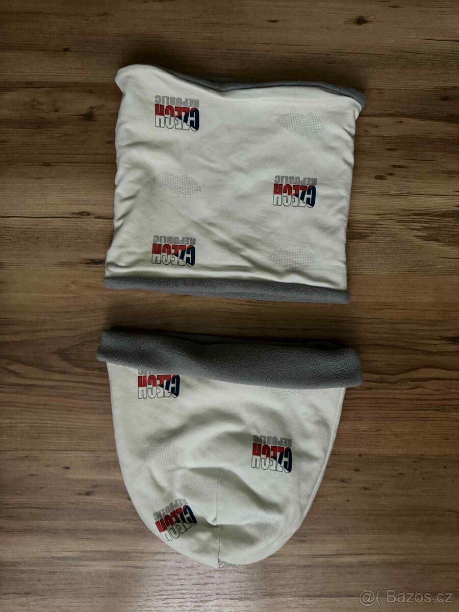 Čepice +nákrčník vel 58 - 2