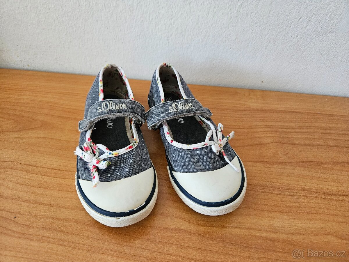 Dívčí balerínky s. Oliver vel. 28 - 2