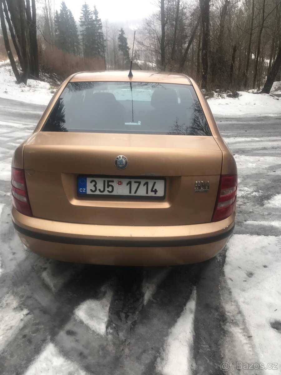 Škoda fabia 1 - 1,4 50 KW - 2