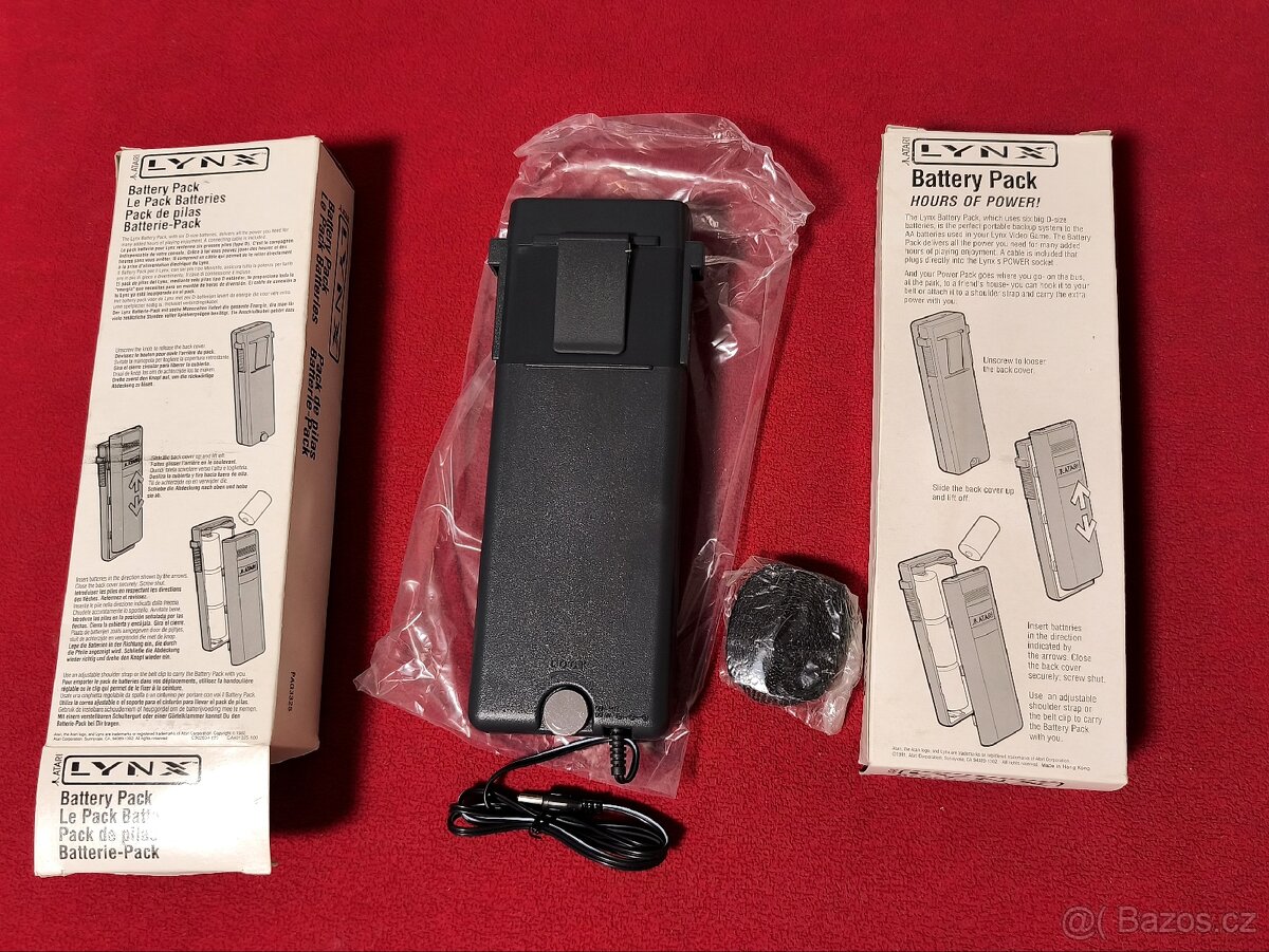 Lynx baterry pack stará konzole - 2