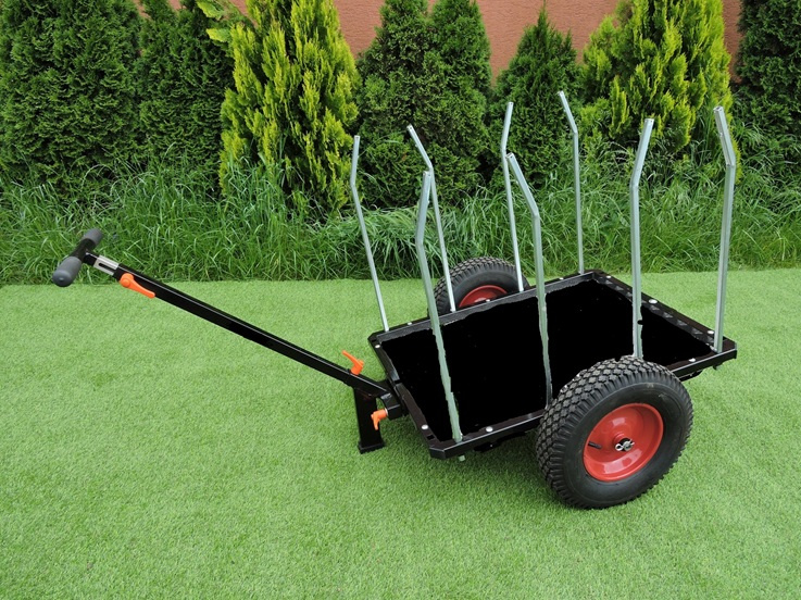 Prodám multifunkční dvoukolový vozík s opěrnou nohou - 2