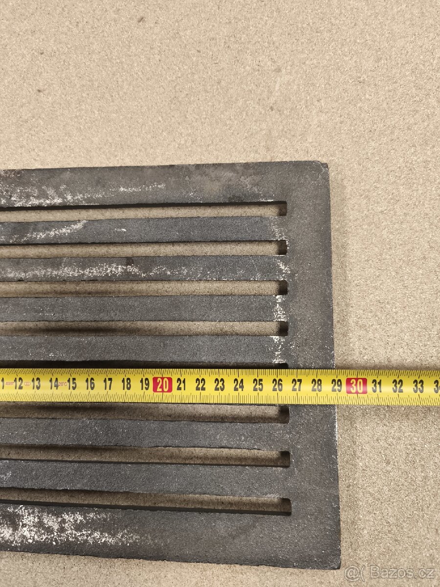 Litinový rošt 29x21 cm - 2