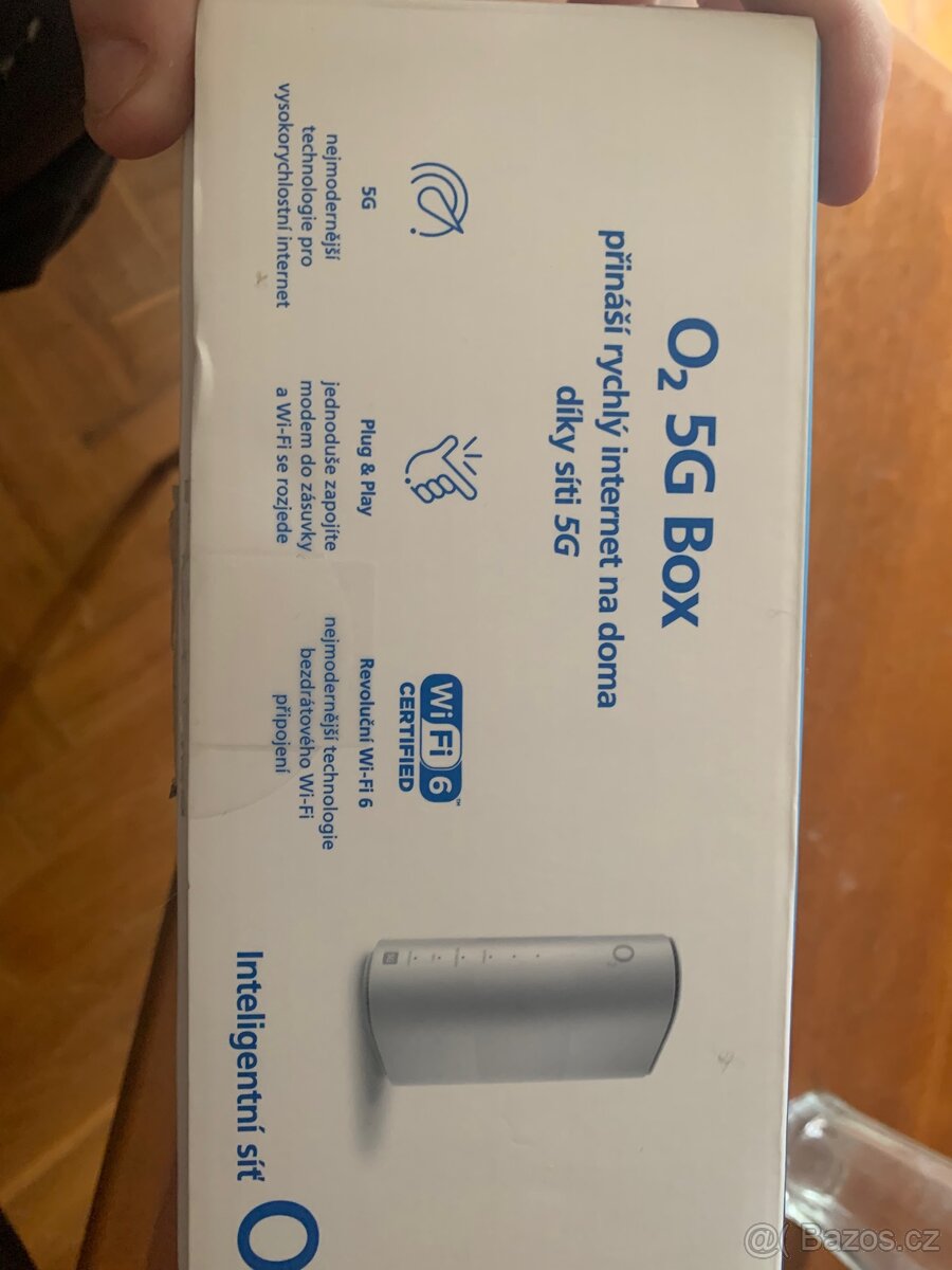 Modem 5G box O2 na sim - 2