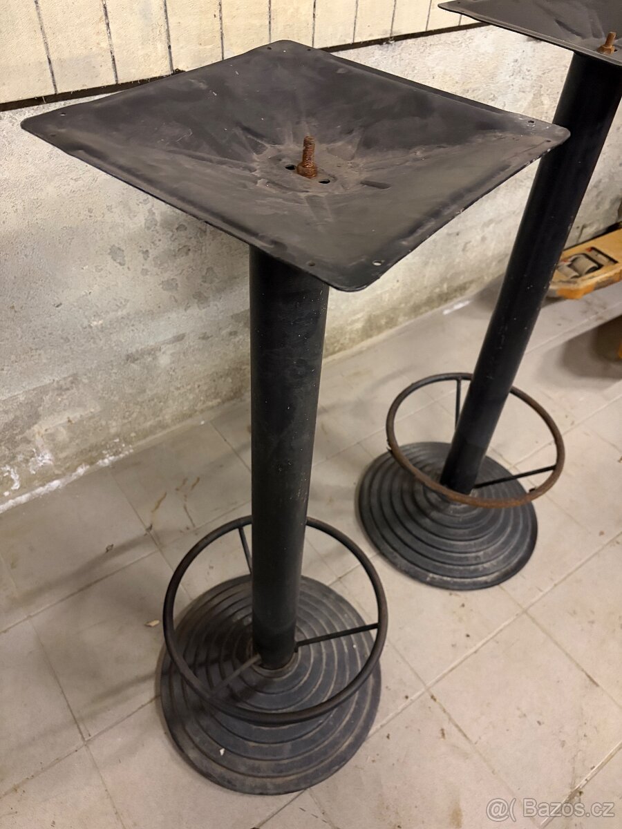 Litinové těžké stoly – 6 ks - 2