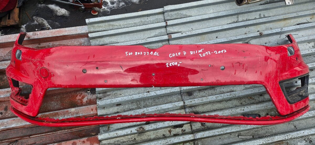 Predni naraznik golf 7 Rline 2012-2017 - 2