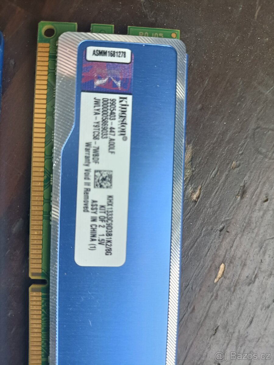Paměti pc ddr3 8GB - 2