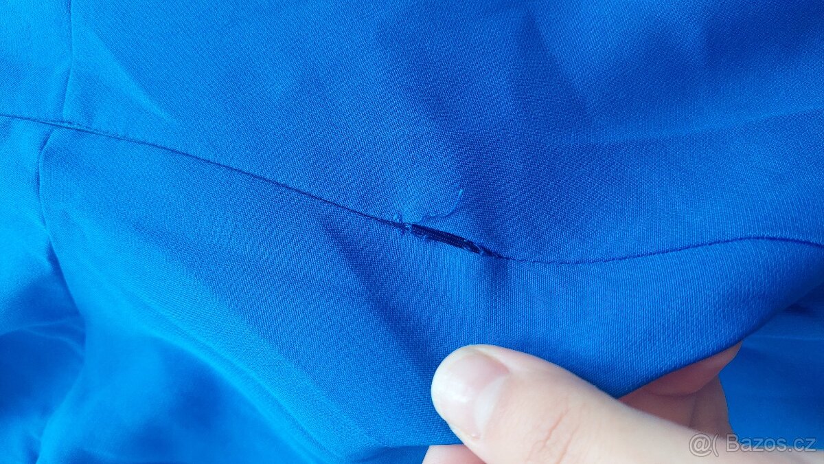 Královsky modré šaty Numoco, vel. M - 2