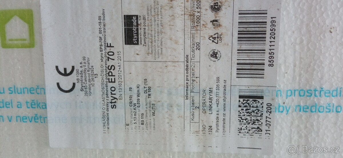 Fasádní polystyren - 2