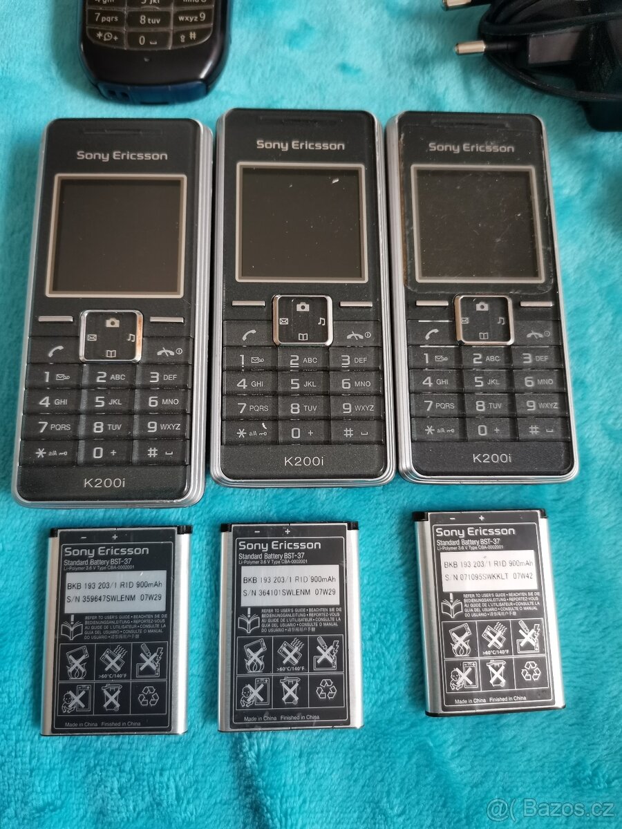 Nokia, Sony Ericsson 3ks/baterky/trafa - 2