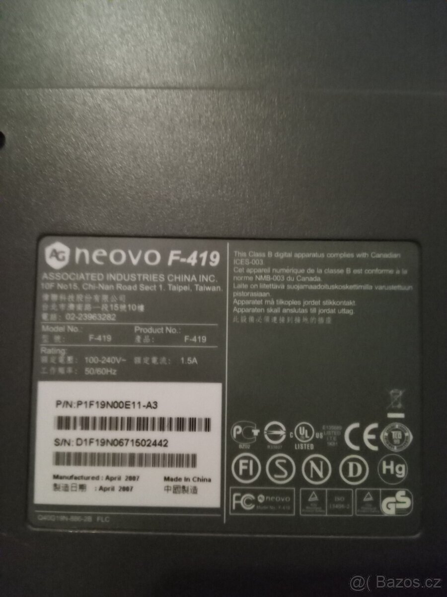 Monitor Neovo F-419 - 2