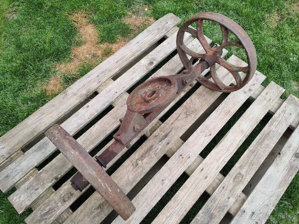 Stabilní motor H. Klíma - náprava - 2