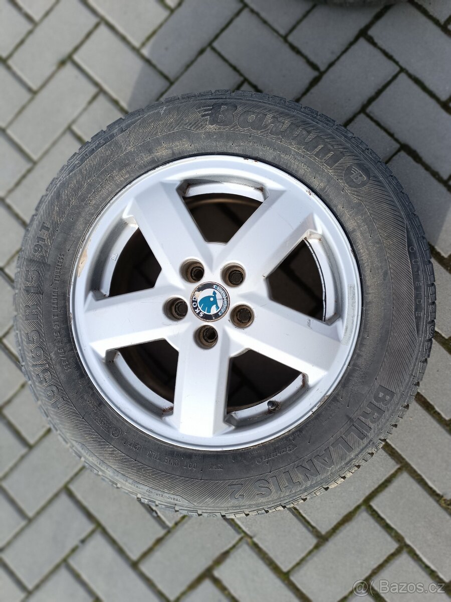 Disky s pneu 5x100 195/65/r15 - 2